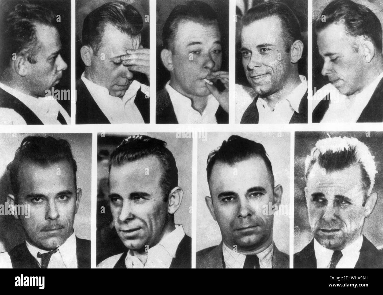 John Dillinger Banque D'Images John Dillinger Banque D'Images