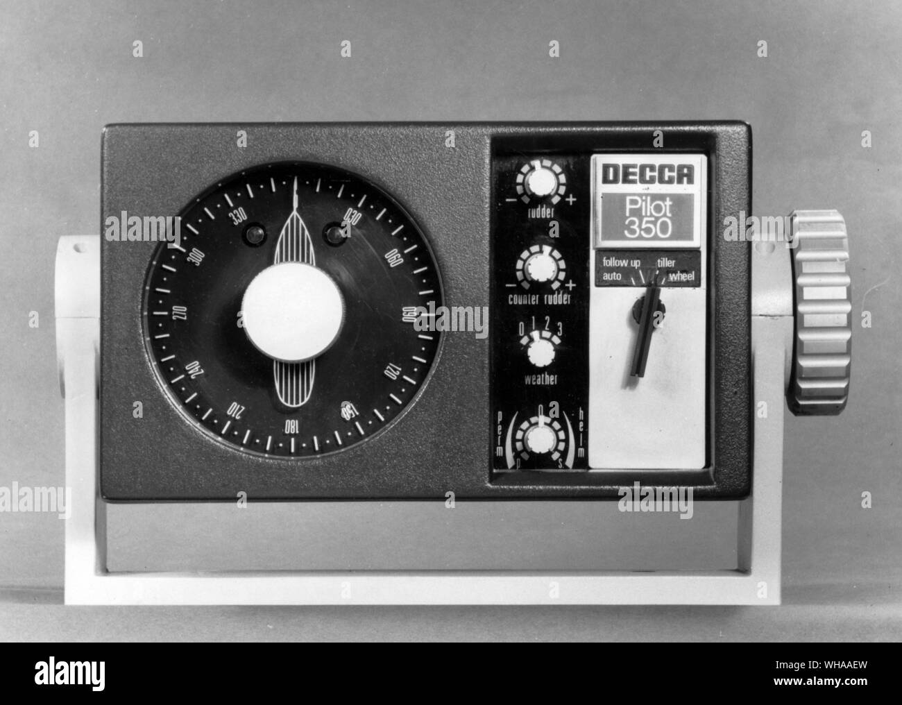 Decca 350 Pilote Banque D'Images