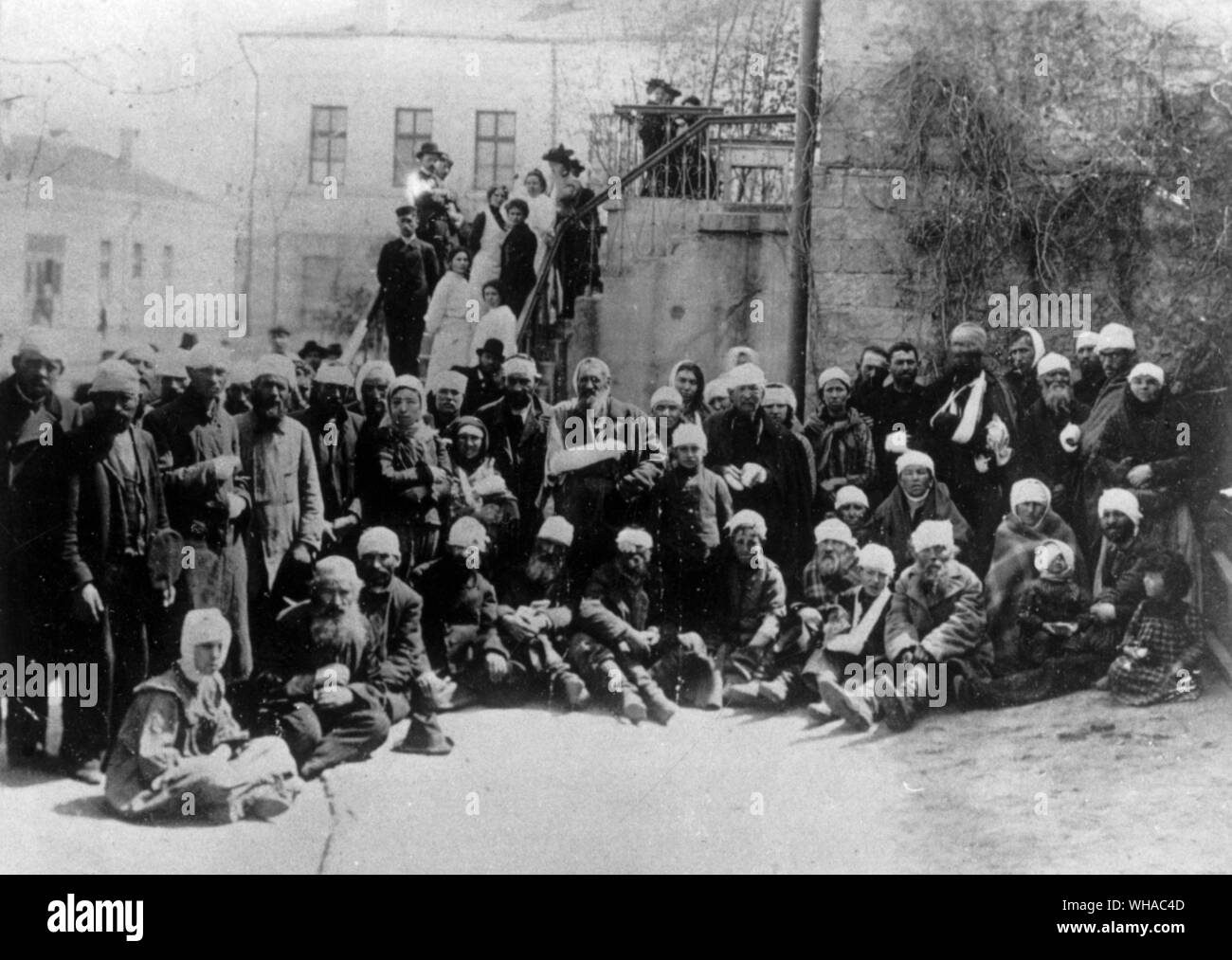 Pogrom de Kichinev Russie 1903. Banque D'Images