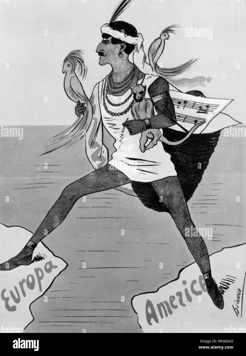 Mattia Battistini. La chanteuse d'opéra italienne Banque D'Images