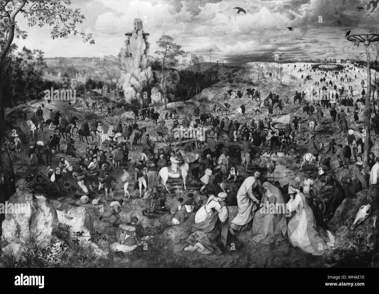 Pieter Breugel l'ancien La valeur comptable de la Croix. 1564 Banque D'Images