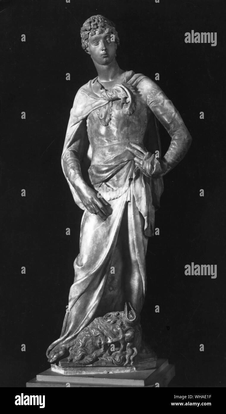 Donatello. David. c 1408-9 Banque D'Images