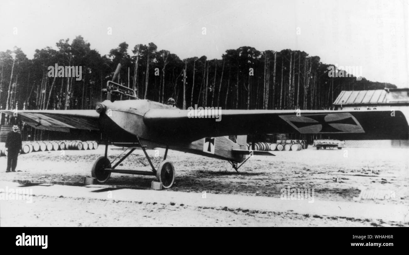 Junkers J J 'Blechesel' (étain âne) 1915. Moteur Mercedes 120 ch . Monoplan monoplace expérimental Banque D'Images
