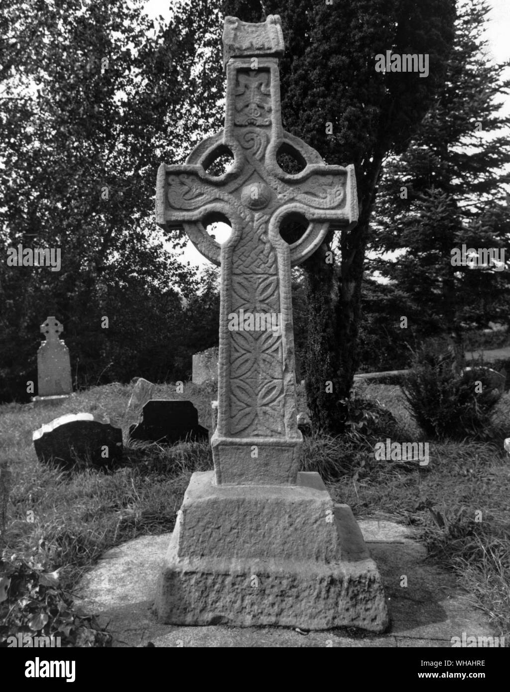 Tipperary. Killamery Cross East Banque D'Images