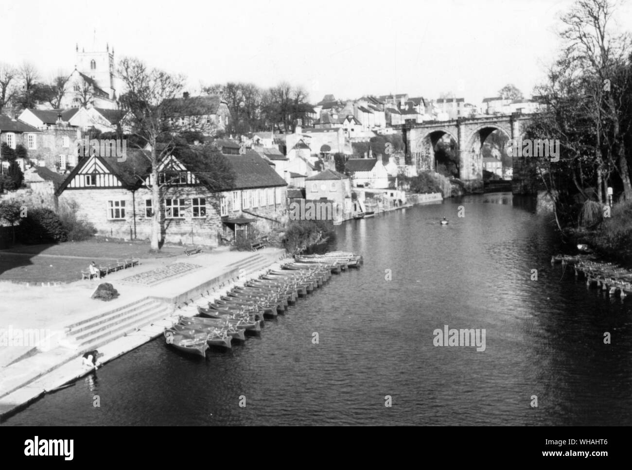 Knaresborough. North Yorkshire Banque D'Images