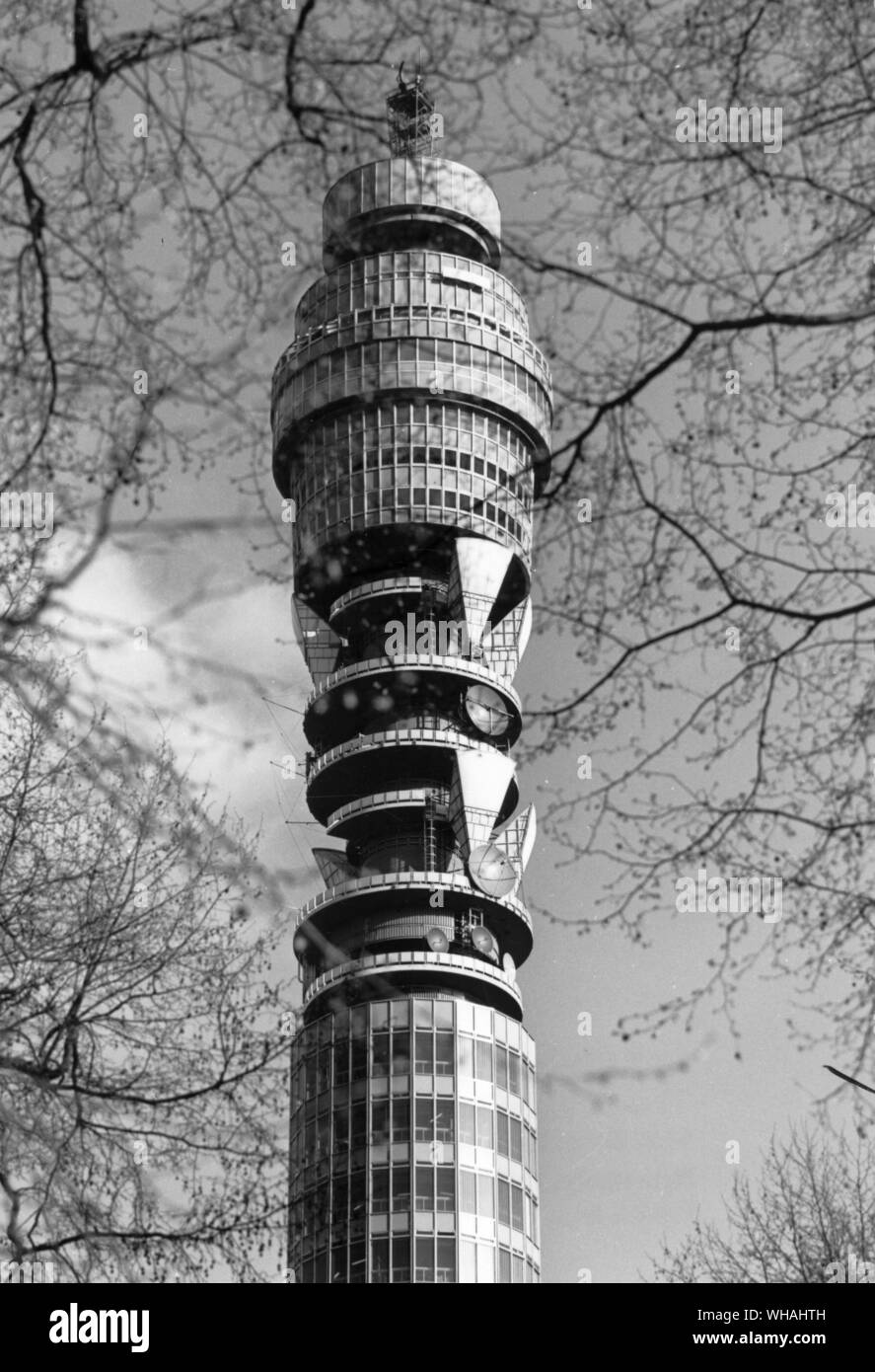 General Post Office Tower. Londres Banque D'Images
