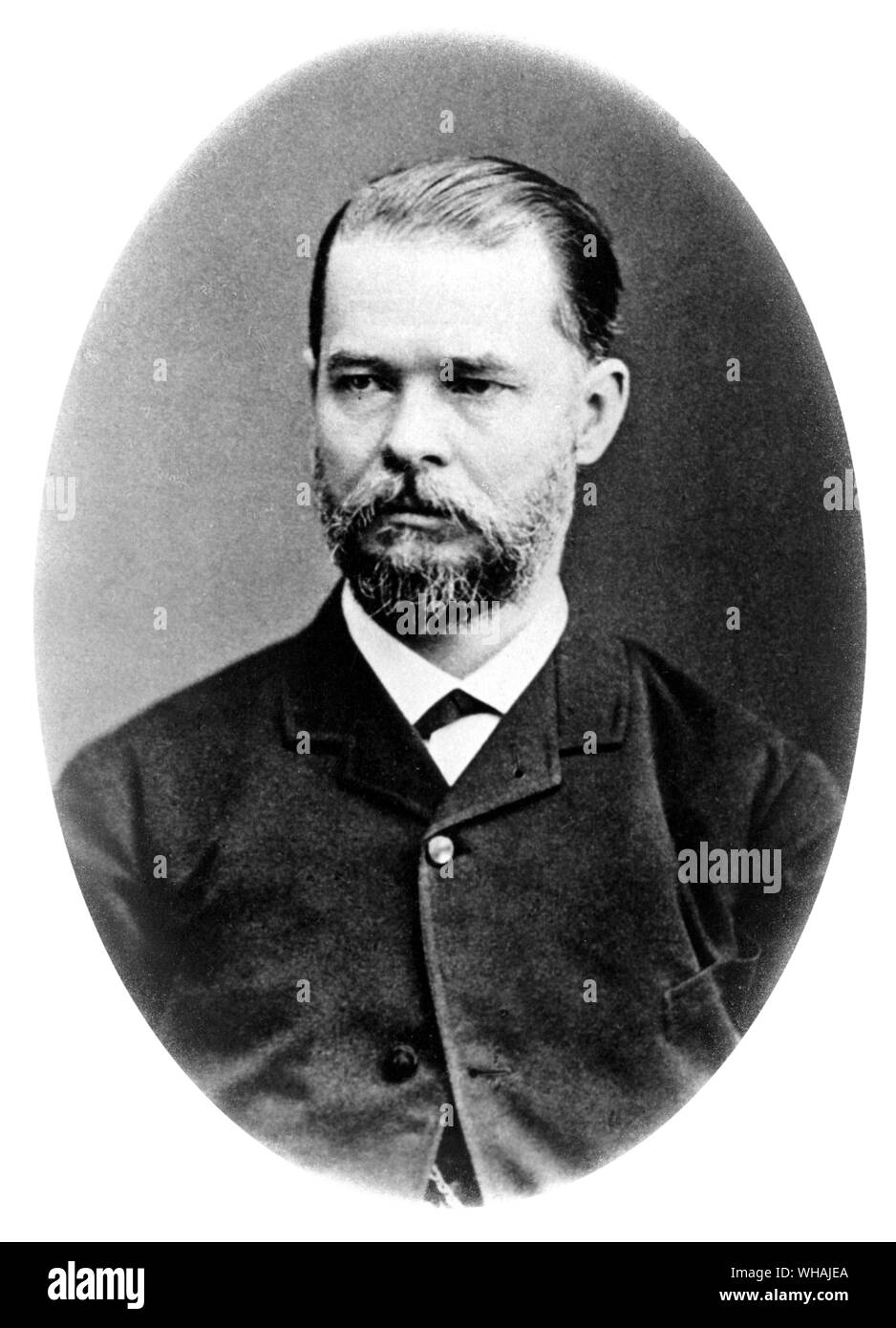 Piotr Jurgenson. 1836-1904. Le plus important éditeur de Tchaïkovski Banque D'Images