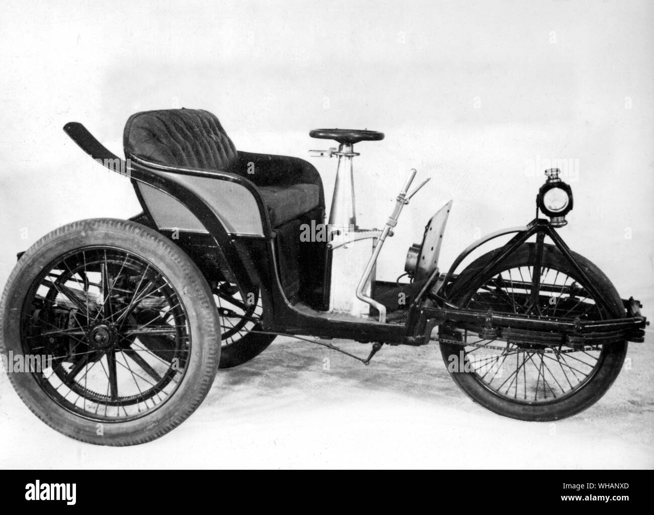 Milde 1900 3-roues électriques Banque D'Images