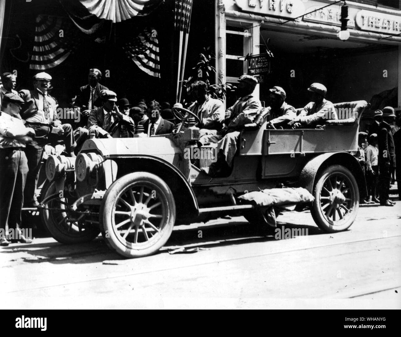 1908 Garford 40 touring car hp Banque D'Images