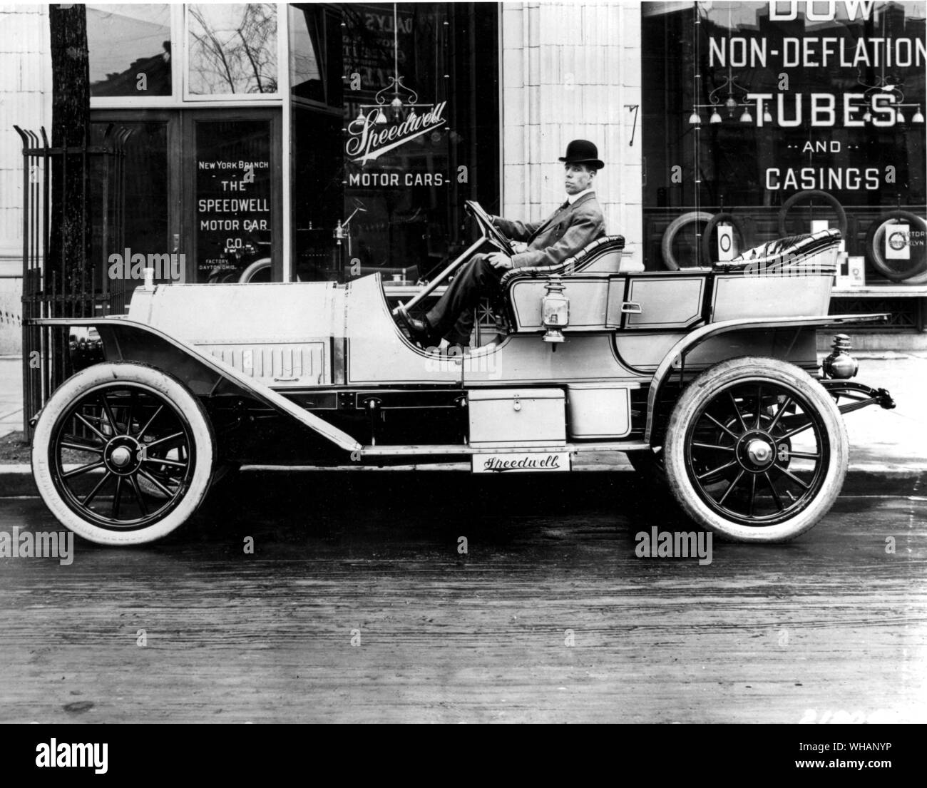 1909 Speedwell. New York Branch Banque D'Images