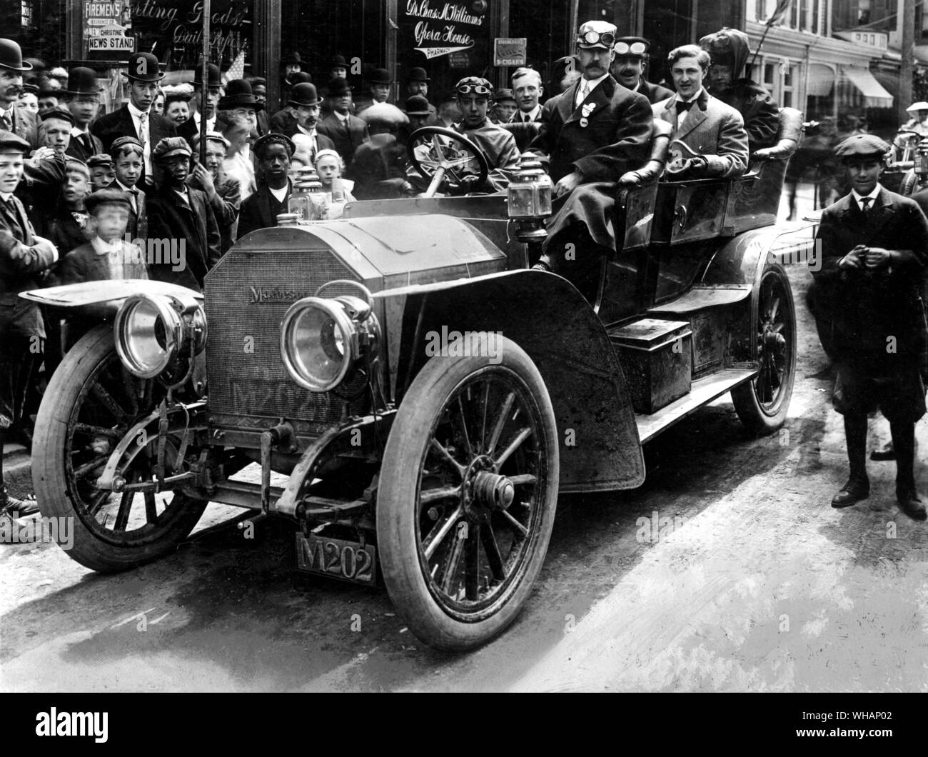 1907 Matheson 40/45des voitures de tourisme de hp. 30 mai - 1er juin 1907 400 km d'endurance - l'Matheson rend note parfaite, Newark Banque D'Images