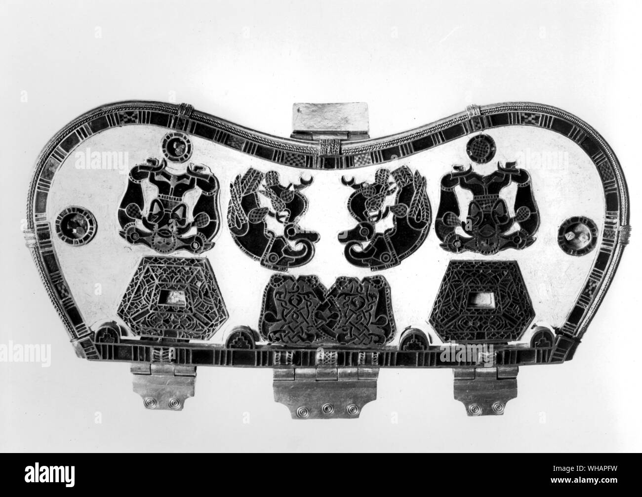 Sutton Hoo Treasure Banque D'Images