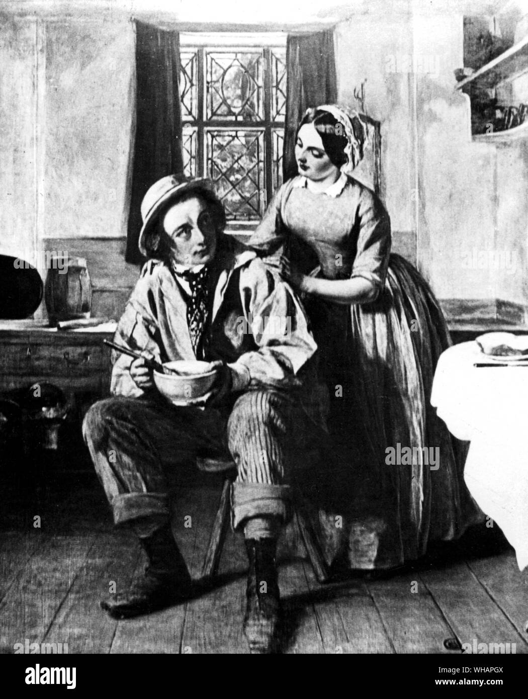 Tavistock House. Sir Charles Coldstream est 'utilisés jusqu'. par Augustus Egg Banque D'Images