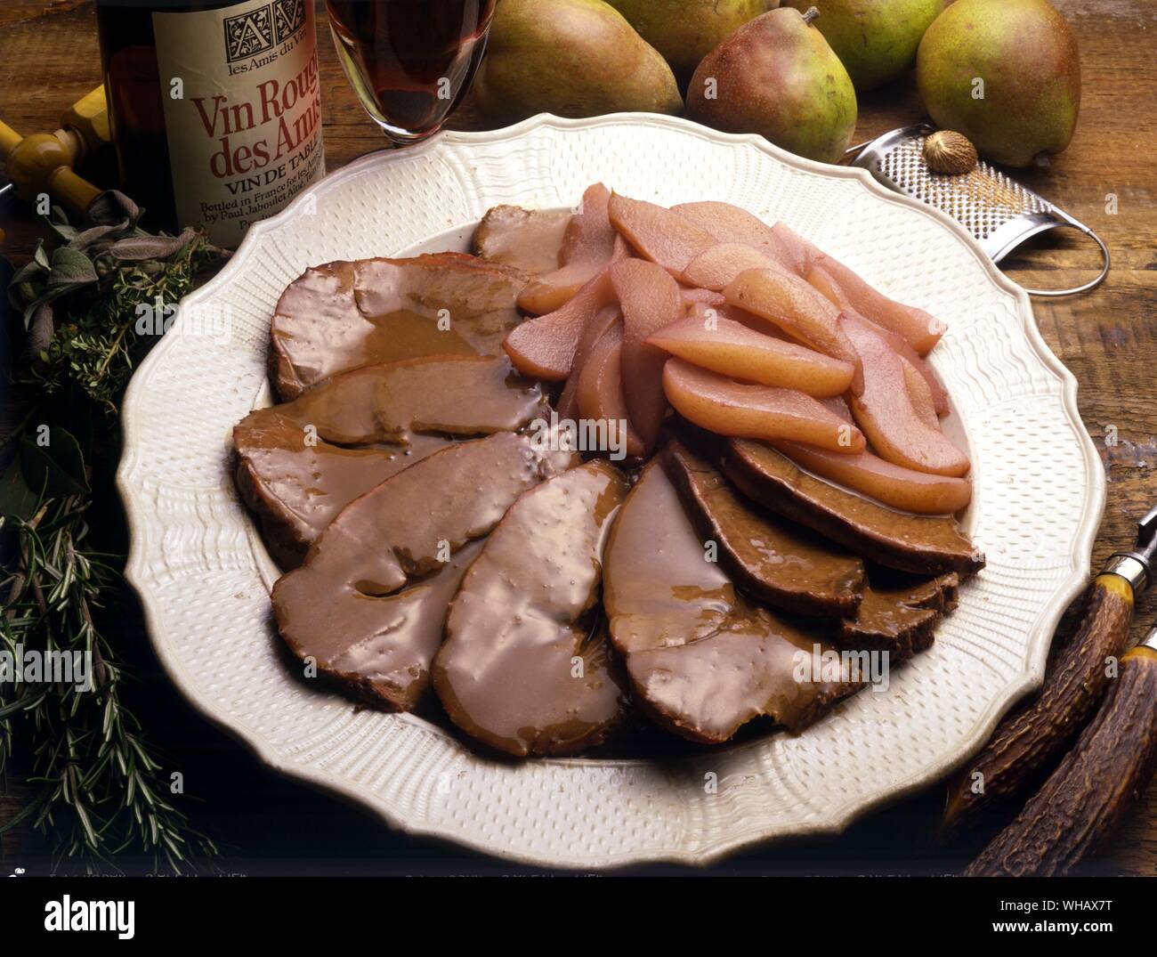La gigue de Chevreuill.. Haunch Of Venison. Banque D'Images