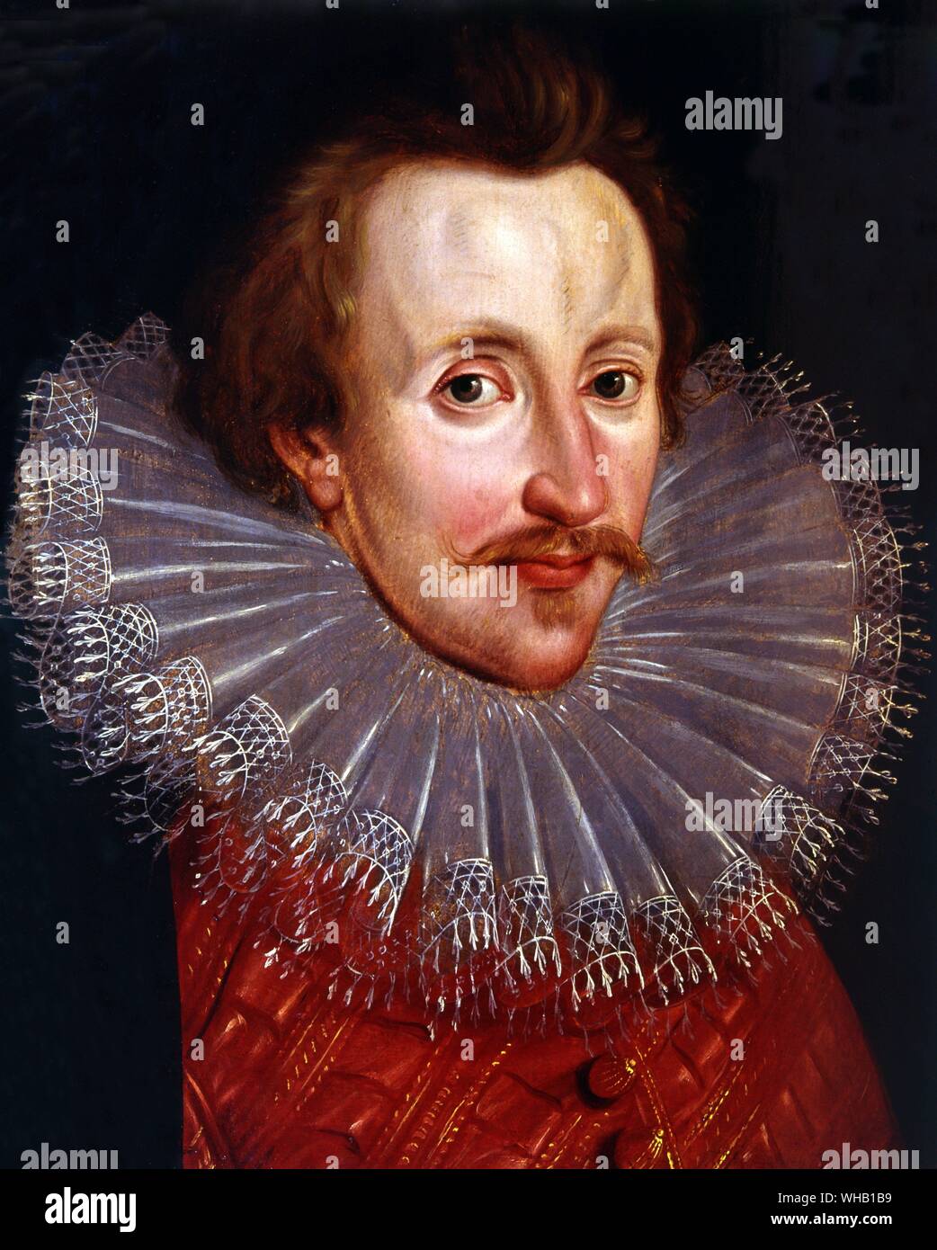 Philip Sidney (30 novembre 1554 - 17 octobre 1586) - attribué à John der Critz l'ancien, je 'th' Wood Museum, Bolton, Lancashire.. Banque D'Images