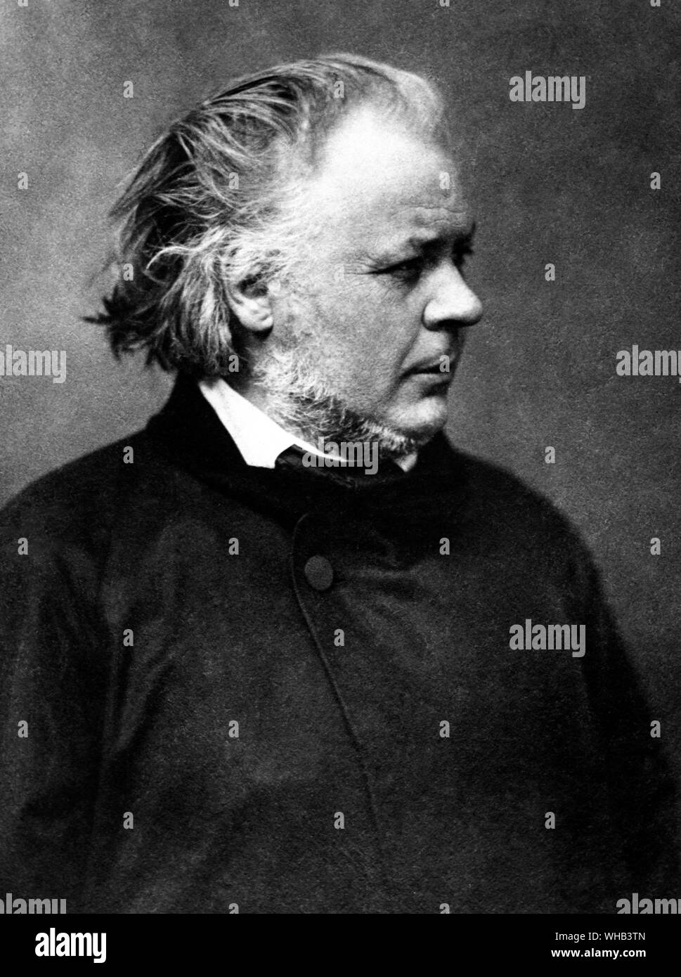 Honoré Daumier (26 février 1808 10 février 1879), était un graveur, caricaturiste, peintre, sculpteur, et l'un des plus talentueux et prolifique des dessinateurs de son temps. Banque D'Images