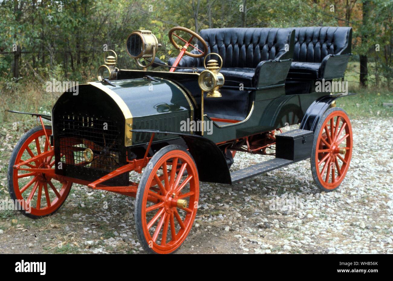 Duesenberg est une automobile de luxe basée sur l'entreprise : 1908 G Modèle Albany Banque D'Images
