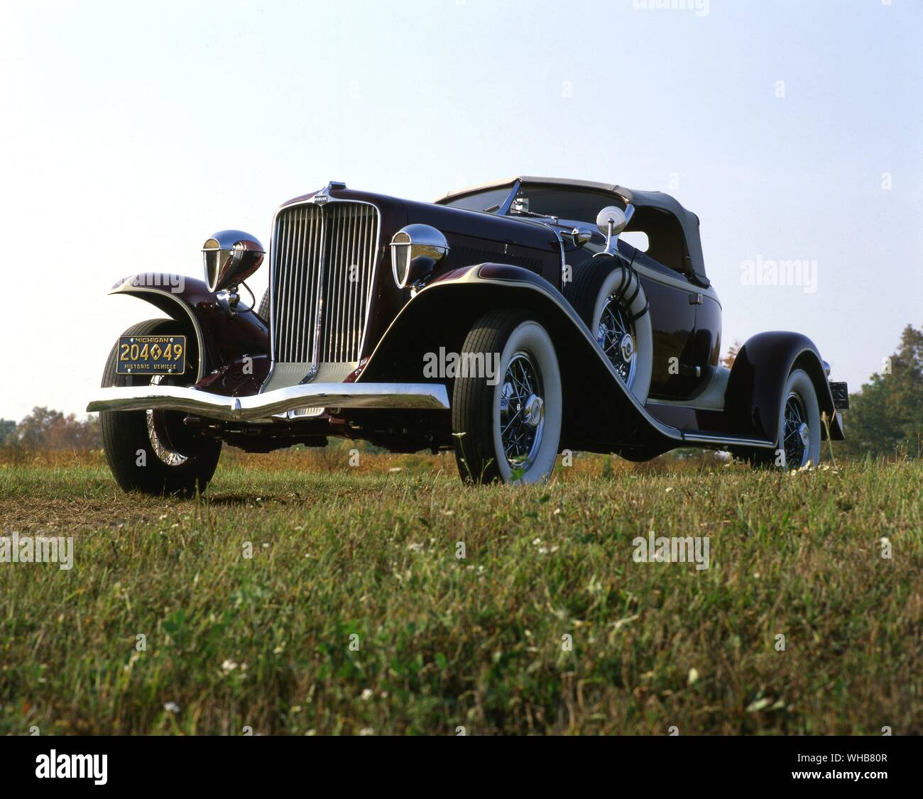 Transports Transport routier 1931. Auburn Boattail Speedster 8-89-A. Banque D'Images