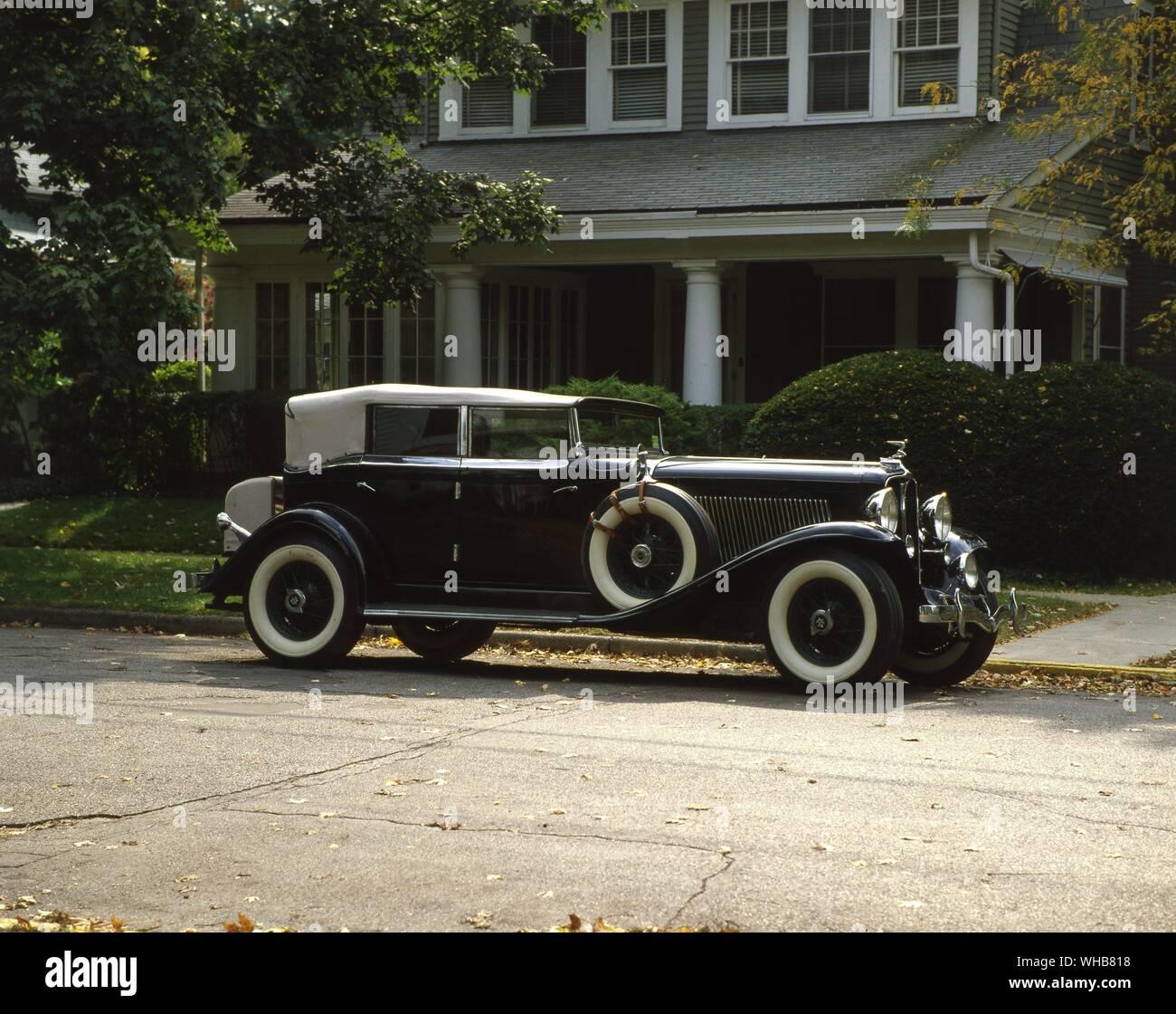 Transports Transport routier 1932. Auburn 12-161une berline Phaeton. Banque D'Images