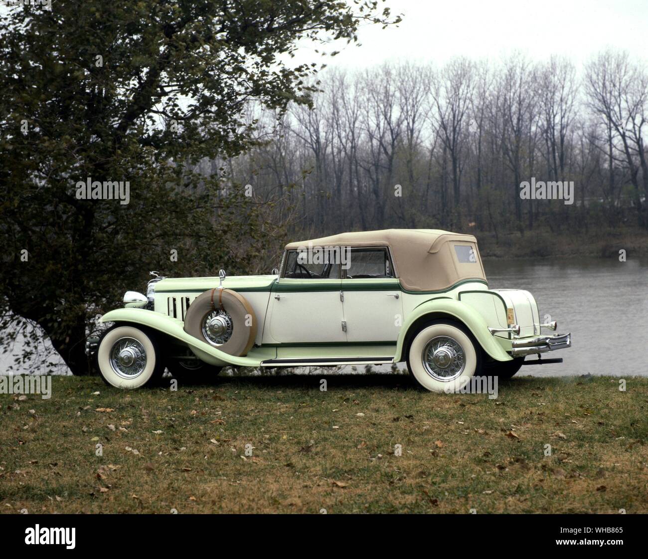 Transports Transport routier 1933. Chrysler Custom Imperial CL. Banque D'Images