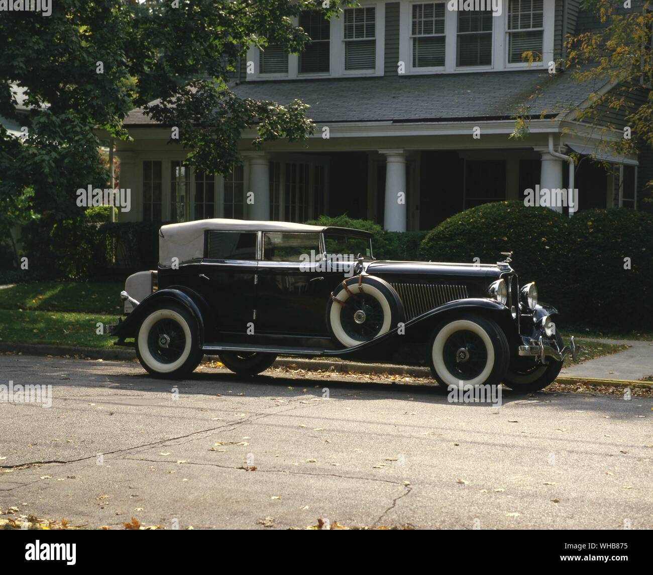 Transports Transport routier 1932. Auburn 12-161une berline Phaeton. . Banque D'Images