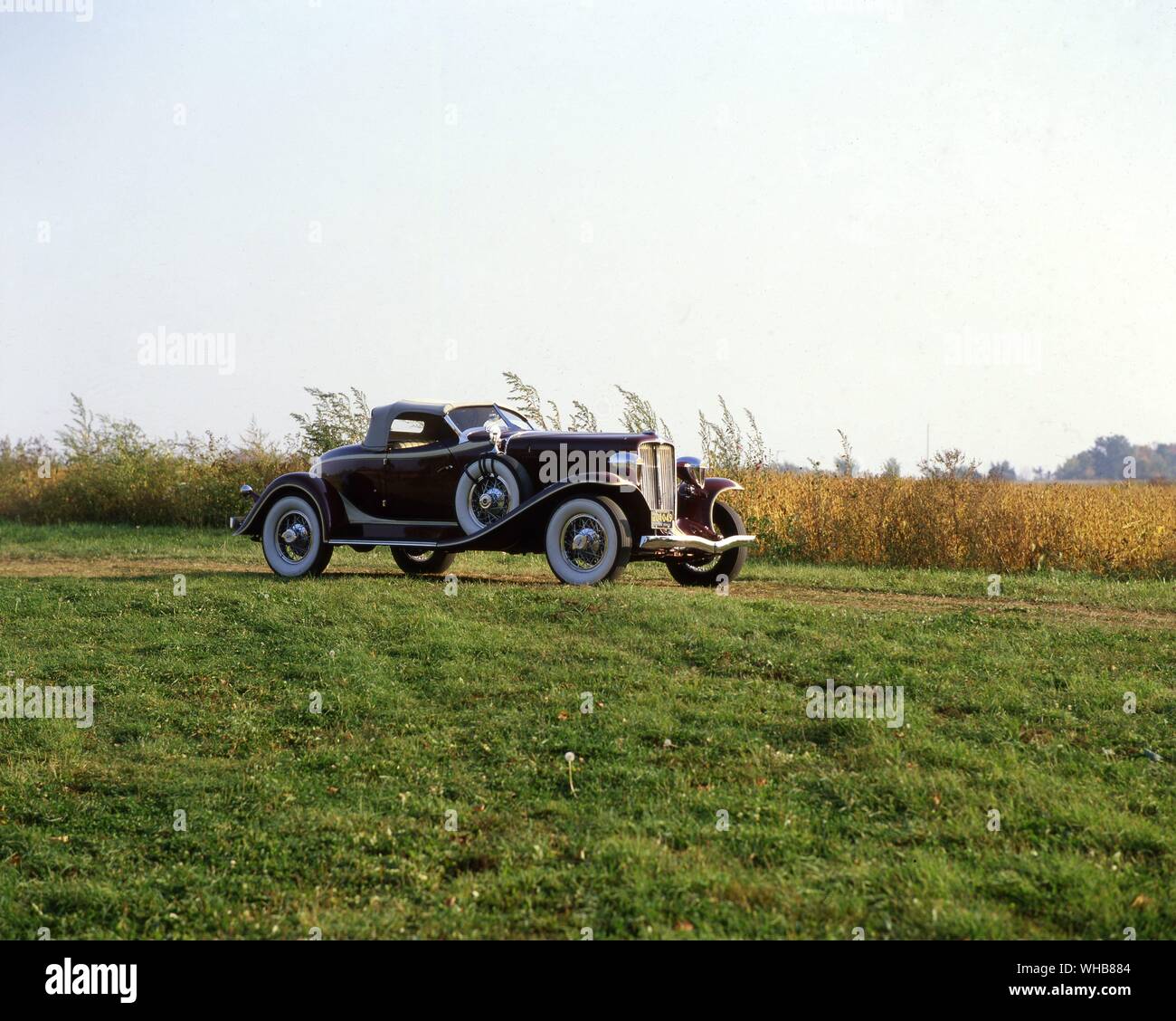 Transports Transport routier 1931. Auburn Boattail Speedster 8-89-A. Banque D'Images