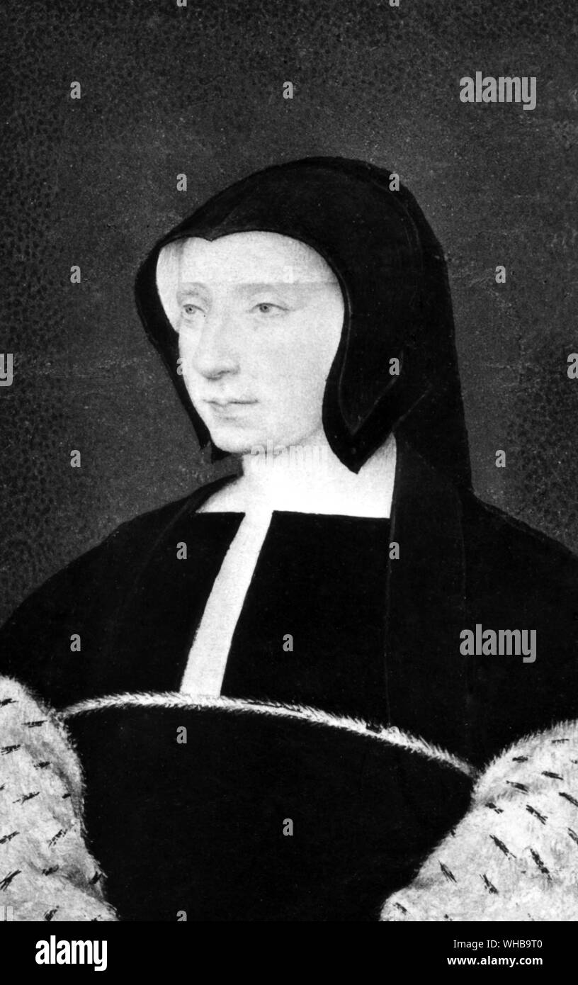Mme la Regente ou Louise de Savoie 1476 - 1531 Francois , mère , à partir d'une miniature dans un livre d'heures appartenant à Catherine de Médicis Banque D'Images