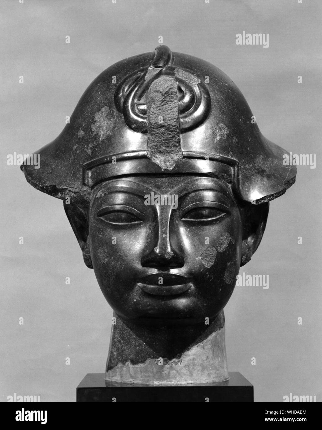Amenhotep III XVIII Dynastry diorite. (1386-1349) était un pharaon de la xviiième dynastie Banque D'Images