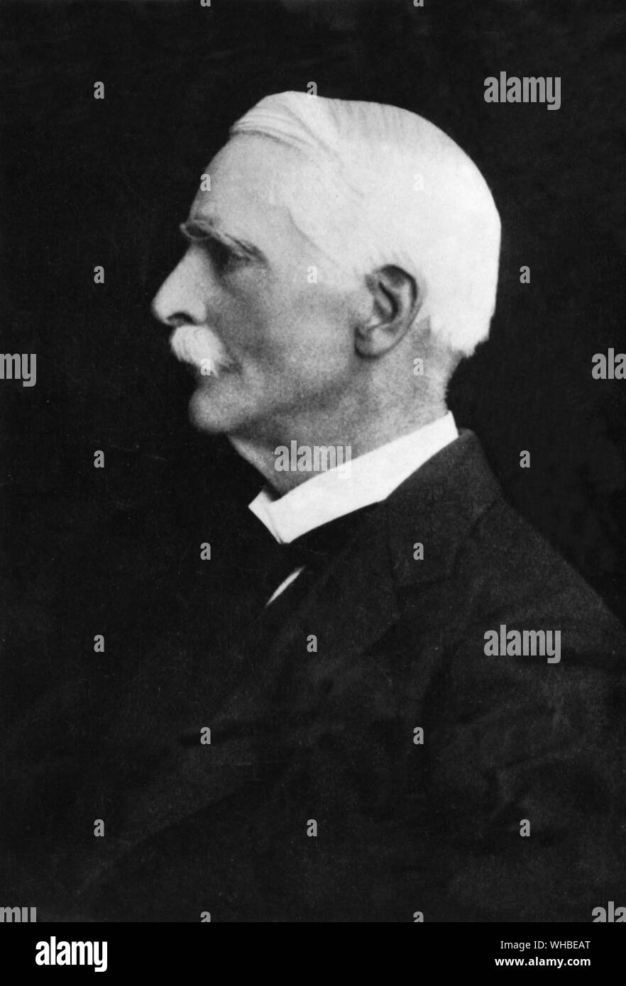 Bernard Bosanquet (1848-1923), philosophe britannique, théoricien politique et réformateur social, 1917 Banque D'Images