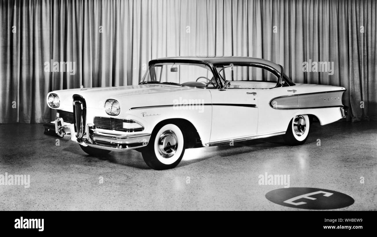 1957 Edsel Pacer 4. litre sedan - sedan - quatre portes Ford Motor Company. Banque D'Images