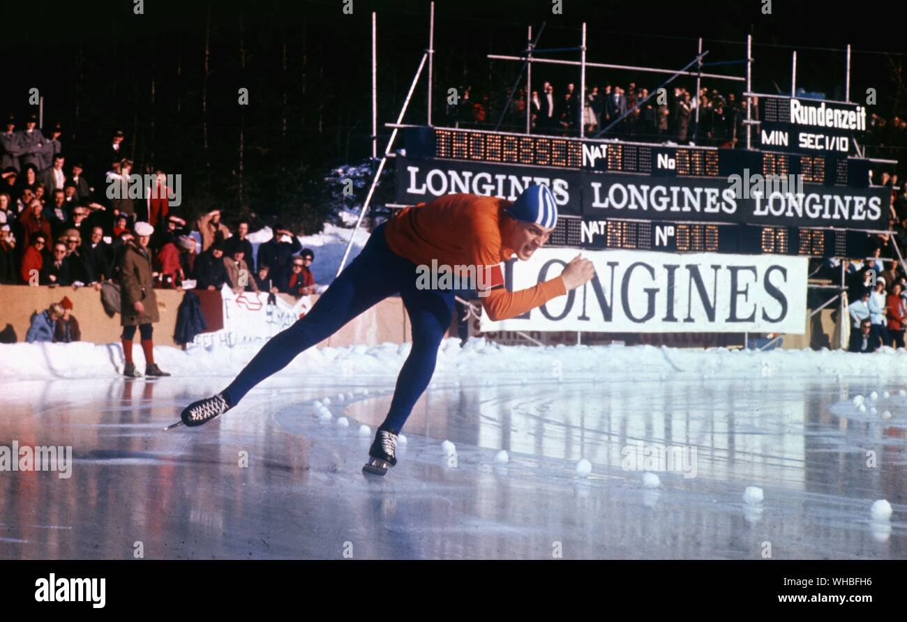 Patinage de vitesse. Banque D'Images