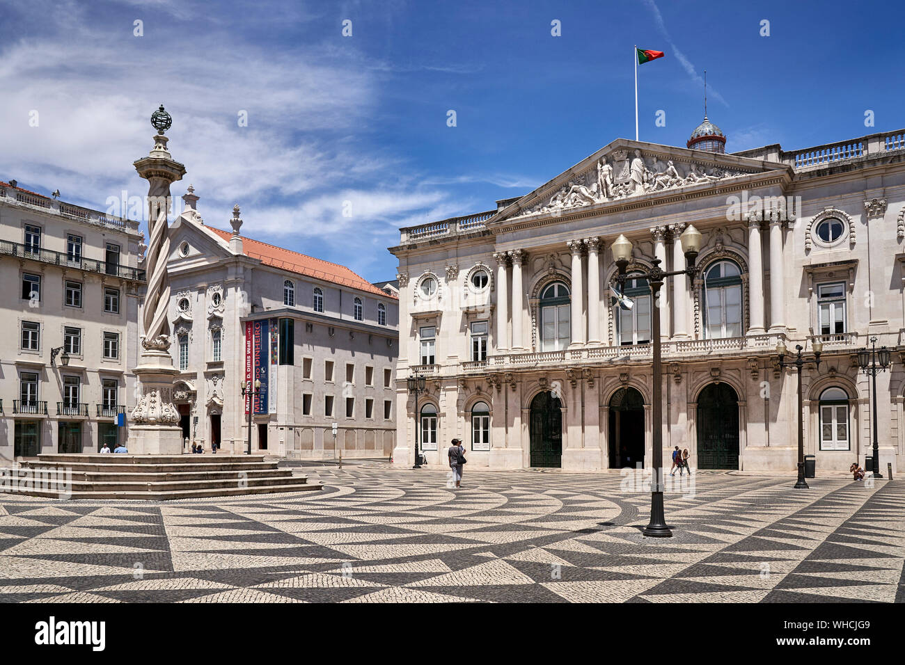 Hôtel de ville de Lisbonne, Portugal, Europe Banque D'Images