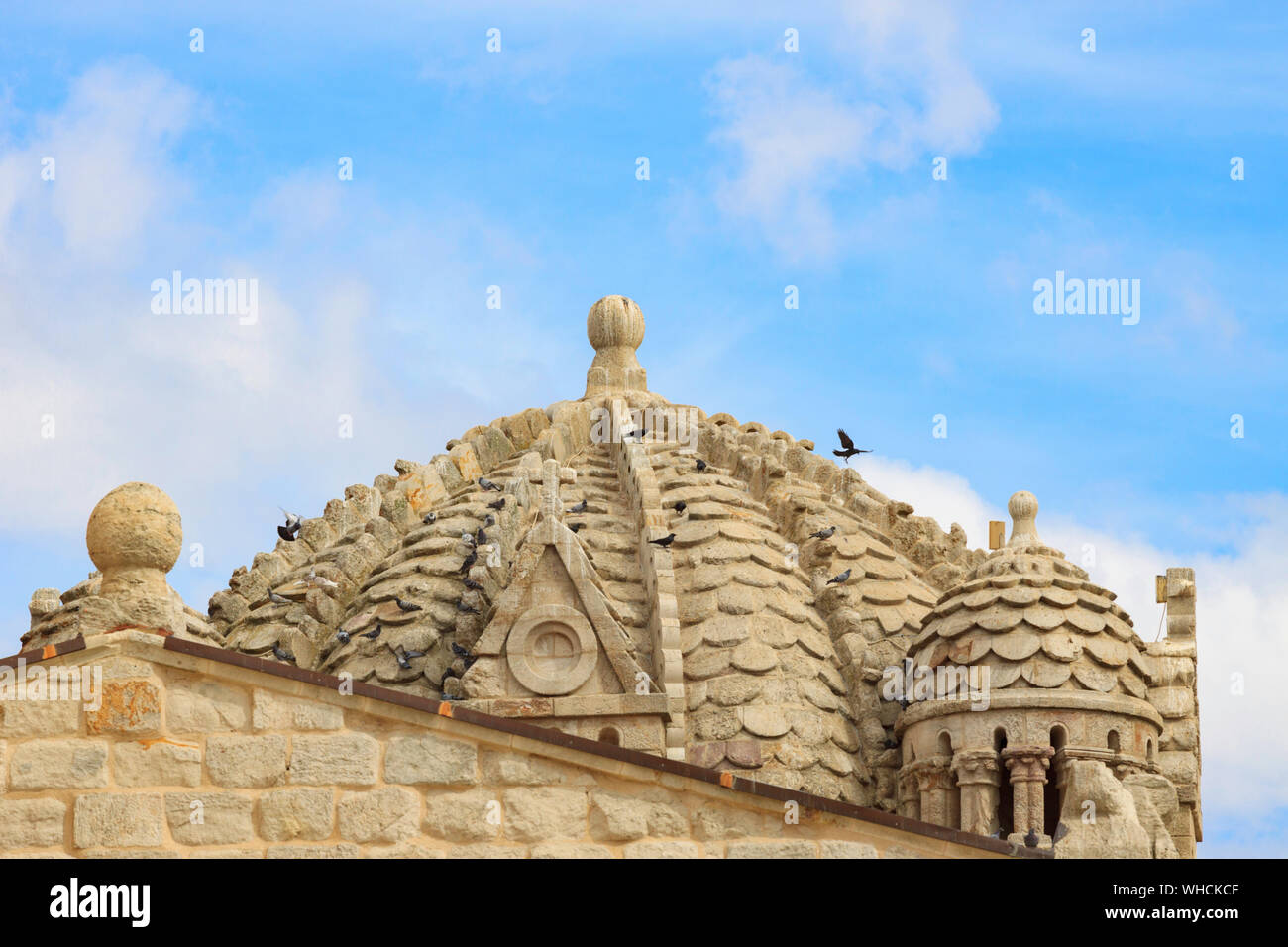 Zamora, Espagne, 9,2103;Dôme de la cathédrale de l'influence Byzantine Banque D'Images