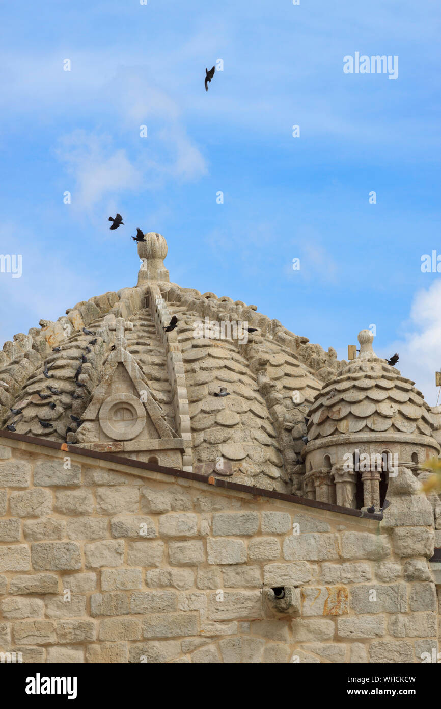 Zamora, Espagne, 9,2103;Dôme de la cathédrale de l'influence Byzantine Banque D'Images