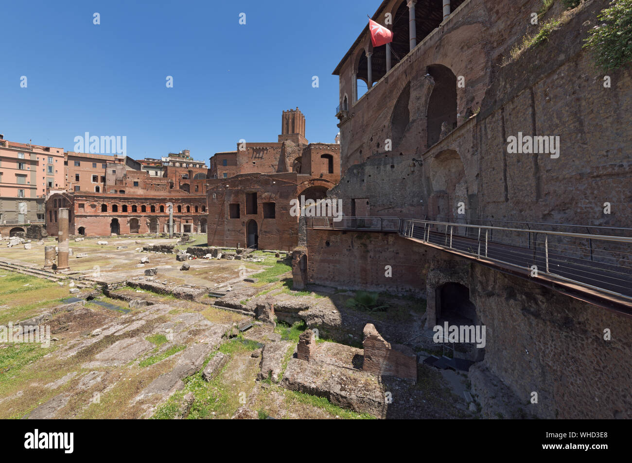 Forum de Trajan, Rome, Italie Banque D'Images