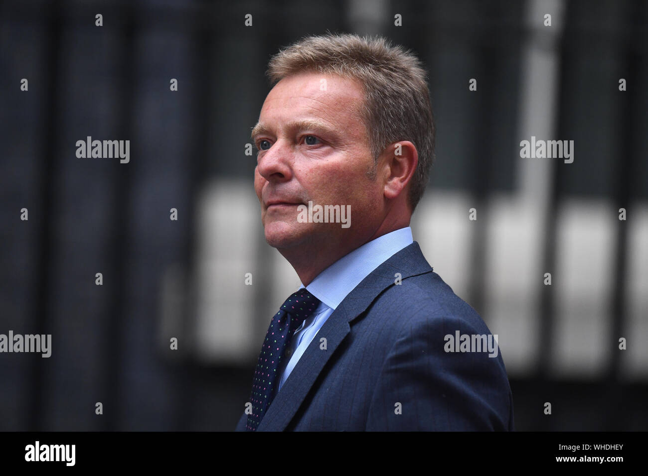 Craig Mackinlay, député conservateur d'Afrique du Thanet arrivant pour une réunion qui a lieu au 10 Downing Street, au centre de Londres. Banque D'Images