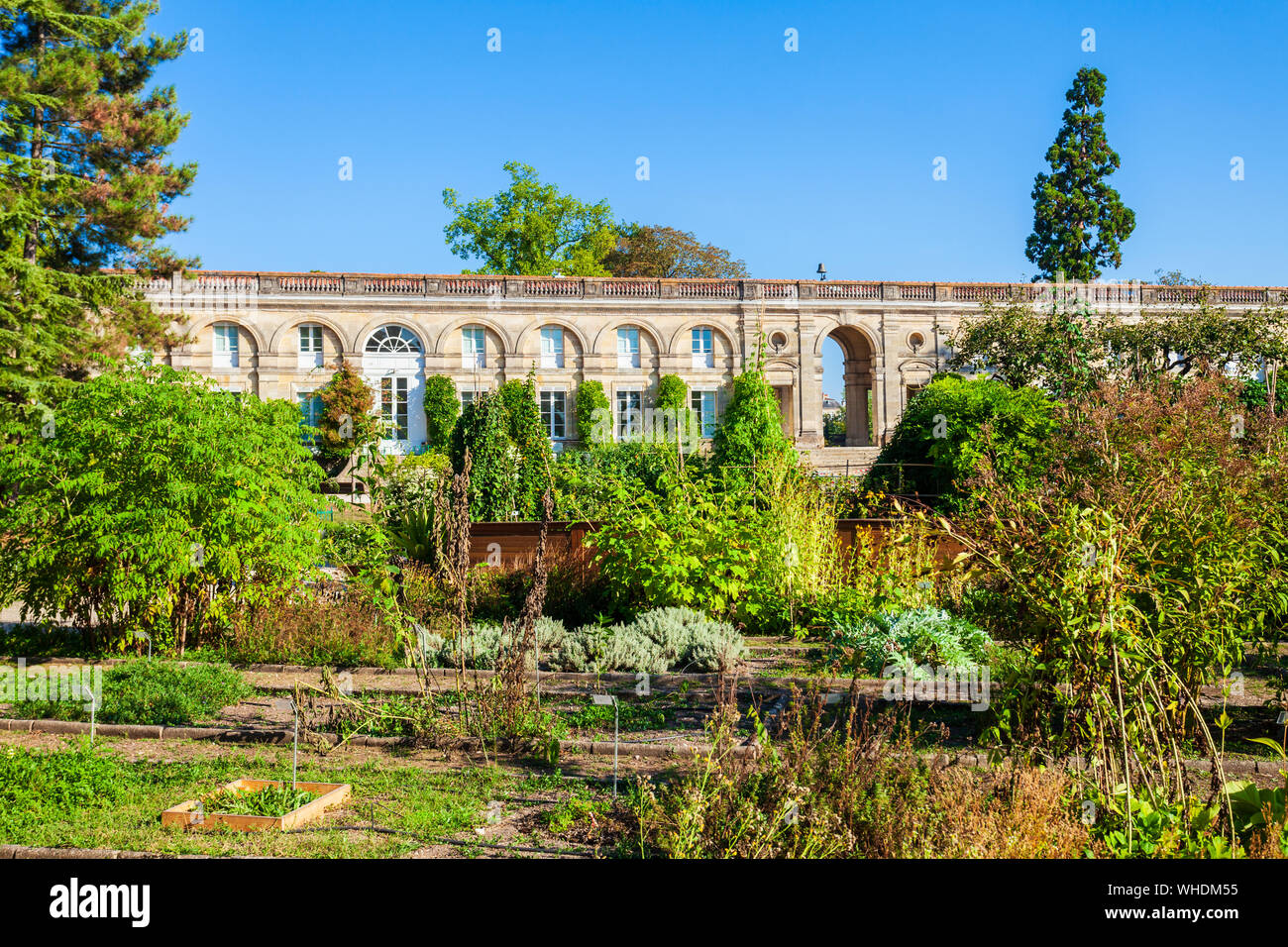 Jardin public de Bordeaux Jardin public ou de Bordeaux en France Banque D'Images