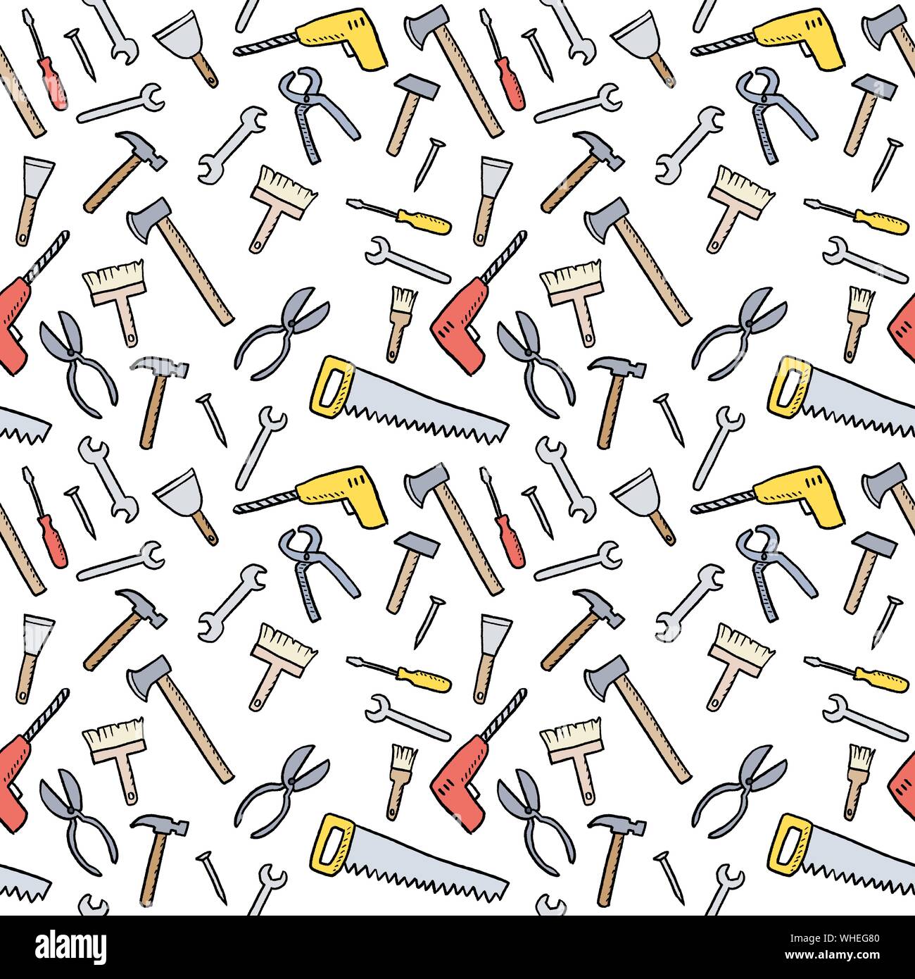 Outils De Dessin Vectoriel Continu Fond Texture Avec Le Materiel Les Outils De Travail Du Bois Et Du Bricolage Des Ustensiles Image Vectorielle Stock Alamy Outils De Dessin Vectoriel Continu Fond Texture Avec Le Materiel Les Outils De Travail Du Bois Et Du Bricolage Des Ustensiles Image Vectorielle Stock Alamy
