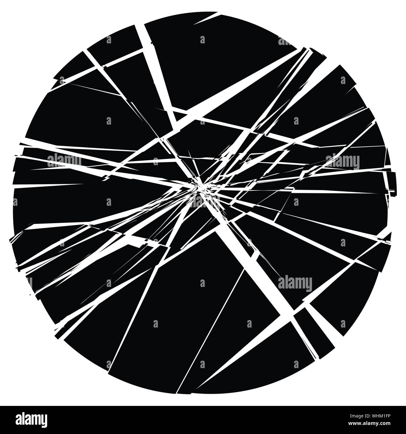 Facture, élément de crack. Shatter, casse de la texture de la surface. Grungy design. La pourriture, éclats burst illustration Illustration de Vecteur