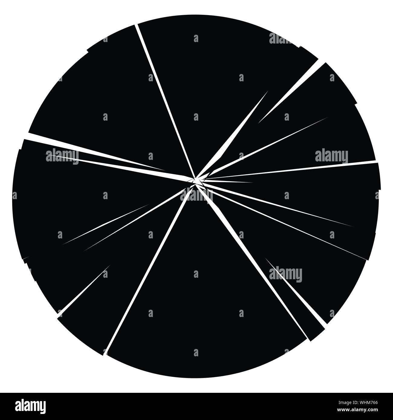 Facture, élément de crack. Shatter, casse de la texture de la surface. Grungy design. La pourriture, éclats burst illustration Illustration de Vecteur