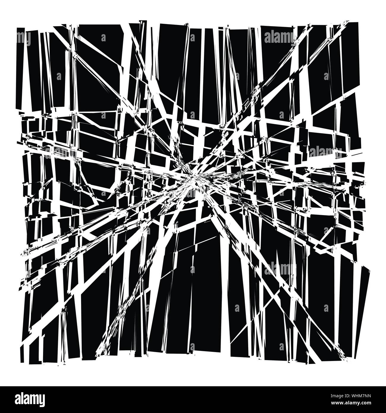 Facture, élément de crack. Shatter, casse de la texture de la surface. Grungy design. La pourriture, éclats burst illustration Illustration de Vecteur