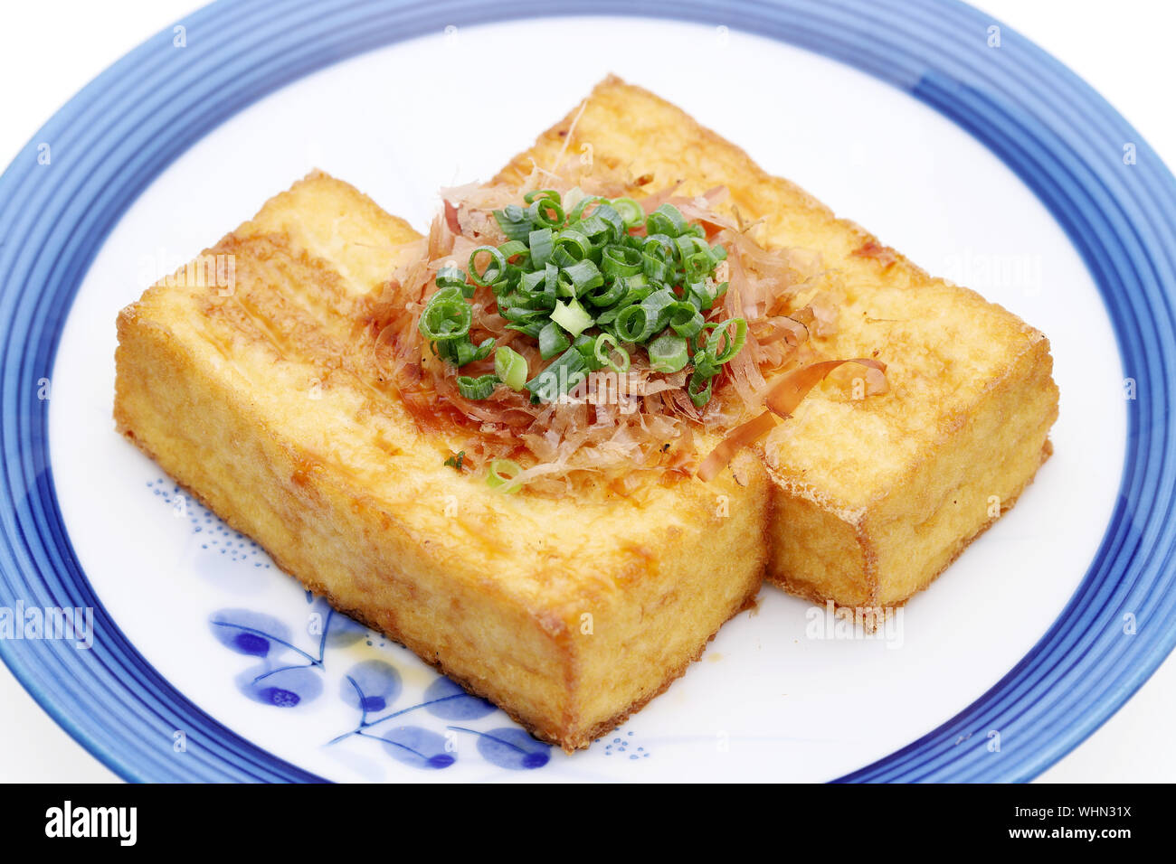 La nourriture japonaise, l'âge de la cuisine au tofu Banque D'Images