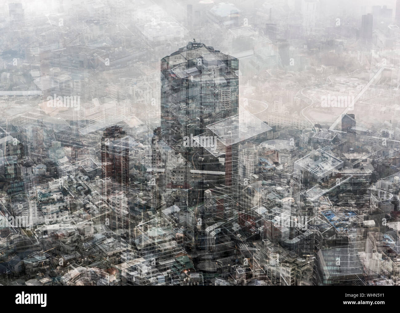 Vue de la structure intégrée Banque D'Images
