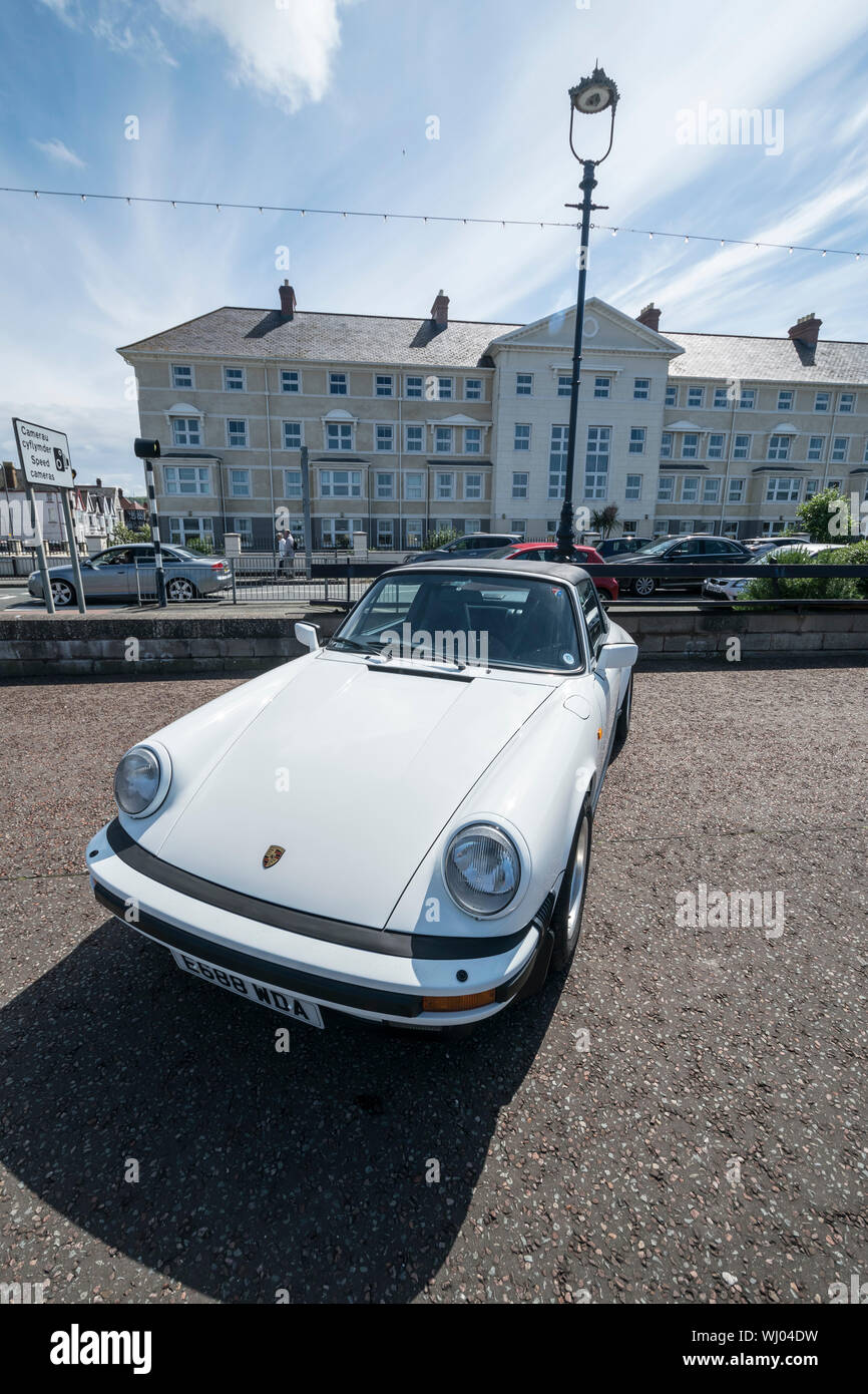 Porsche Club Grande-bretagne réunion à Llandudno North Wales UK 19 Mai 2019 Banque D'Images