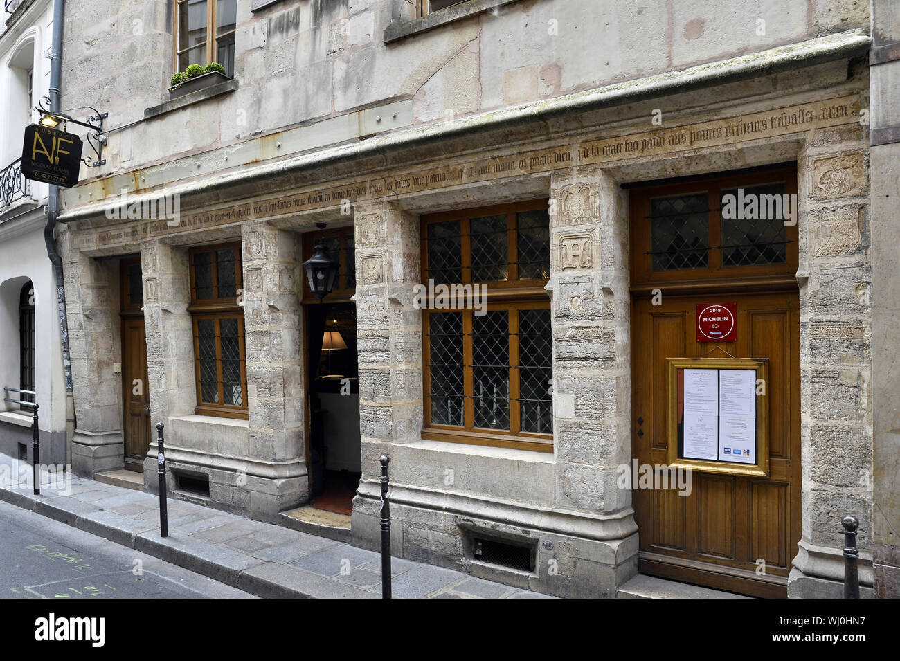 Nicolas Flamel's house - Paris - France Banque D'Images