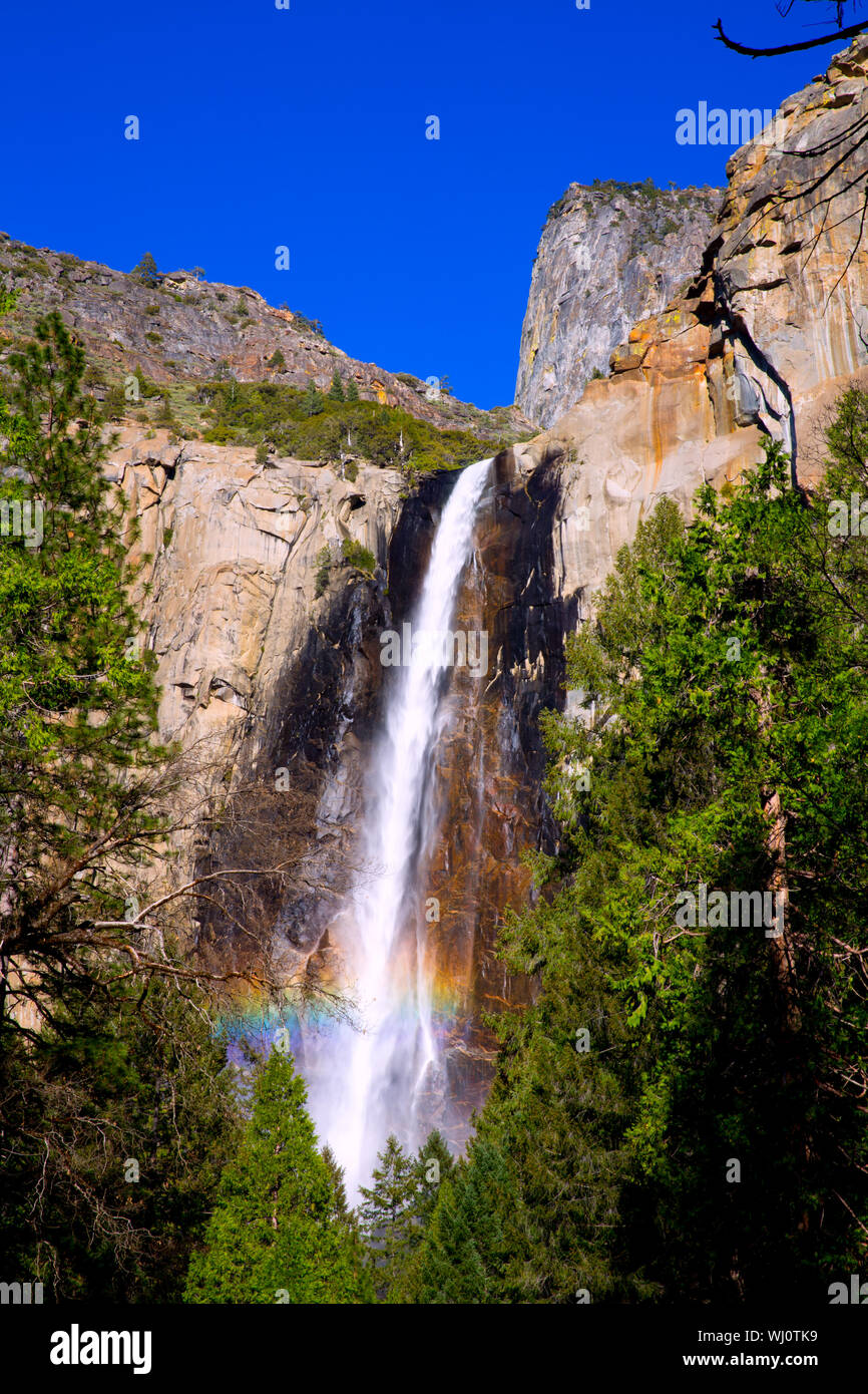 Horsetail Falls Yosemite Banque D Image Et Photos Alamy