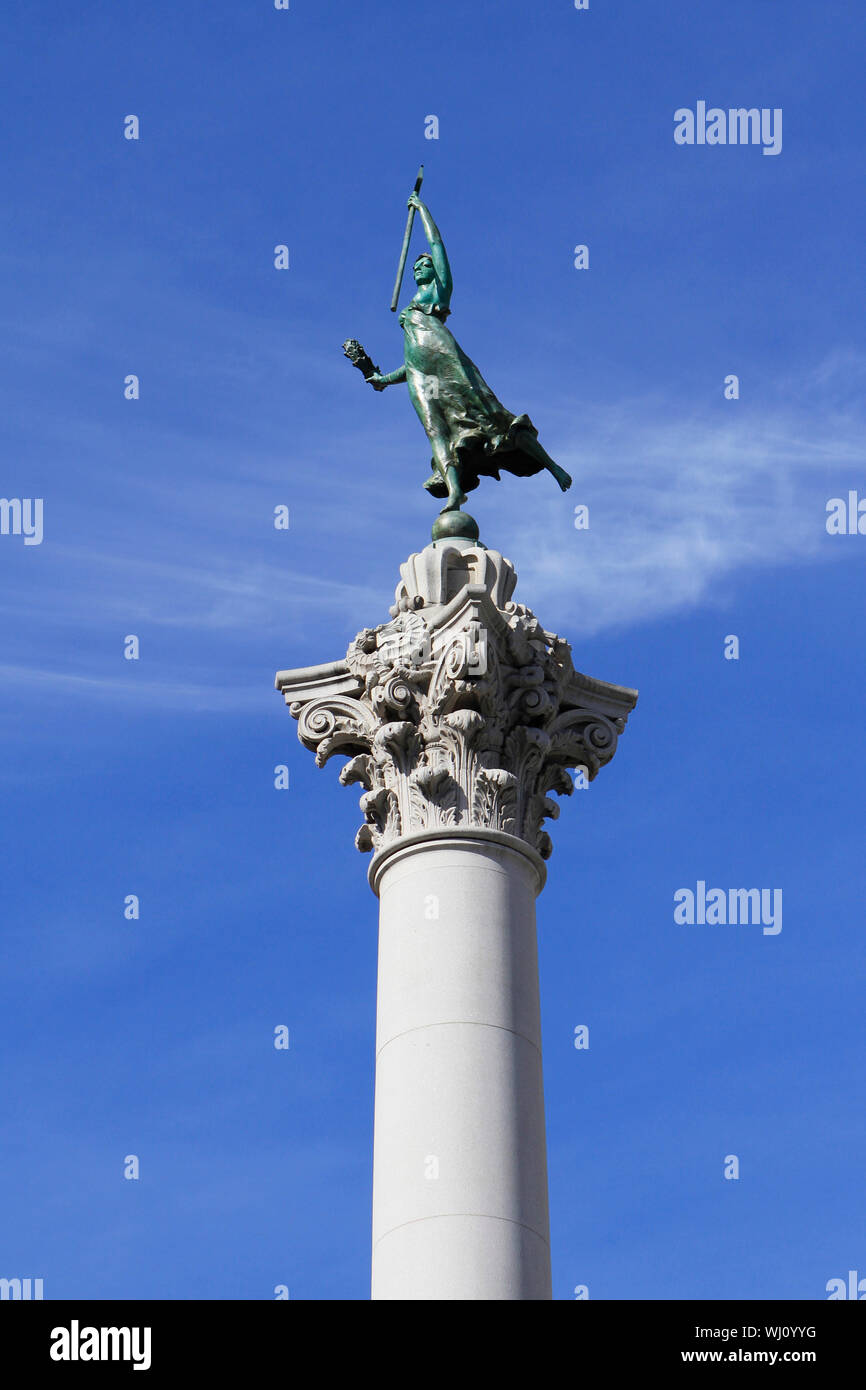 Statue de Union Square Banque D'Images