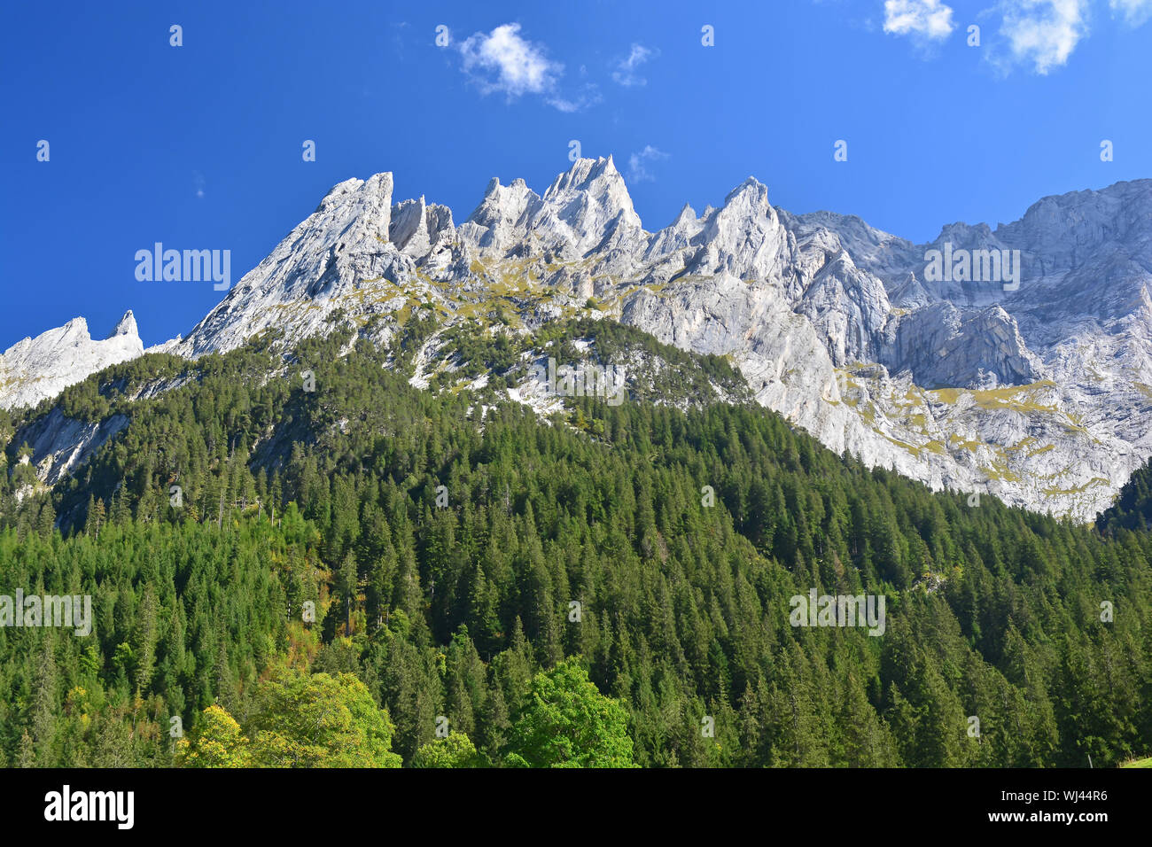 Les montagnes au-dessus de Grindlewald Engelhorn dans les Alpes Bernoises, Suisse Banque D'Images