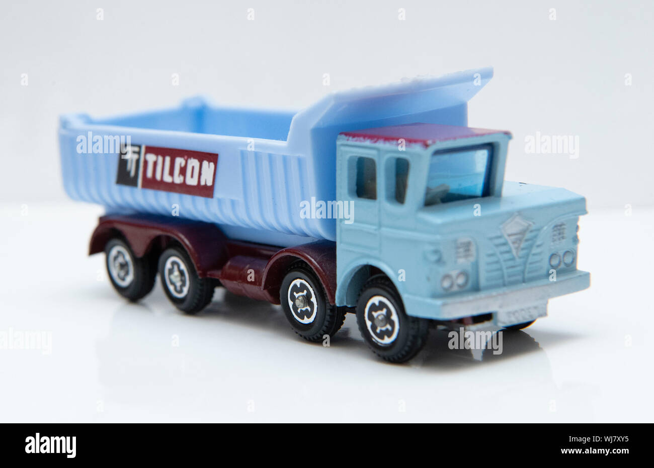 Lone Star Impy Foden la moitié 'Cabine Builders Supply' camion benne camion jouet Modèle Tilcon Banque D'Images