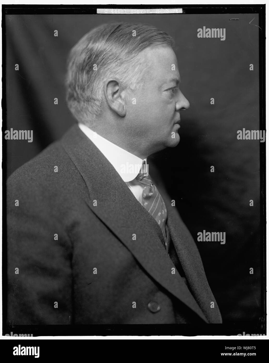 HERBERT HOOVER, C. Banque D'Images